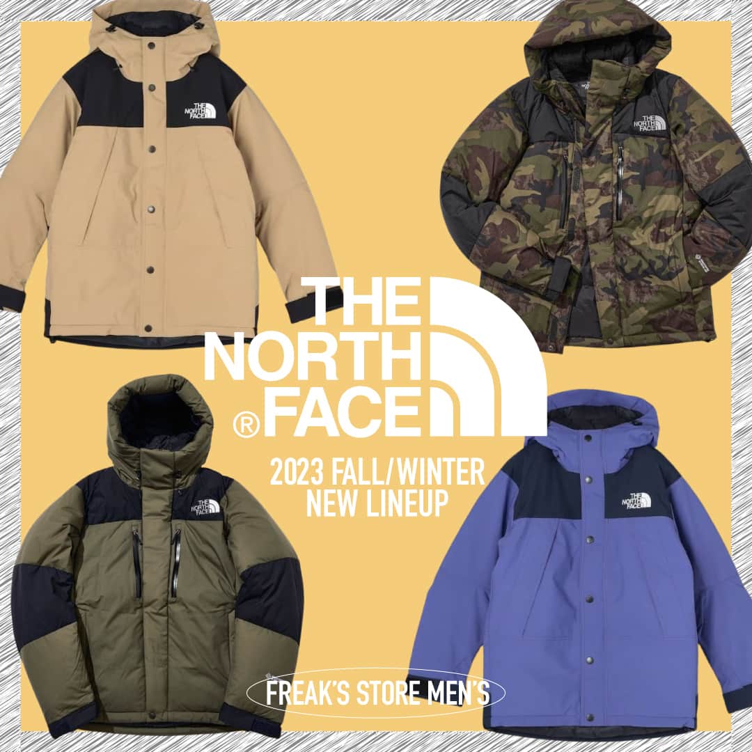 のインスタグラム：「-THE NORTH FACEの新作が登場。完売必至の人気モデルをゲット！-  THE NORTH FACEの新作が登場。 人気のバルトロライトジャケットなどは、即完売必至です。 是非、早めのチェックがおすすめです。  ▶︎TOPページ( @freaksstore_official )のURLからFeatureをご覧ください。  #freaksstore #フリークスストア #freaksstore23fw #freaksstoreofficial#freaksstore_men」