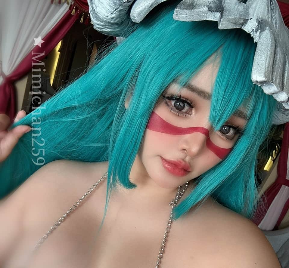 ミミちゃんのインスタグラム：「Nel is here to protect you from boredom this NNN~💕💕 #bleach #nellielcosplay」