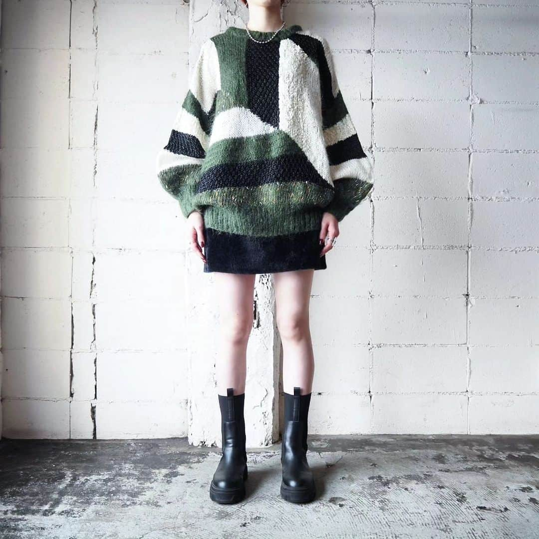 吉祥寺 古着屋 Orfeoさんのインスタグラム写真 - (吉祥寺 古着屋 OrfeoInstagram)「. ●Mohair Mix Panel Sweater . . . お問い合わせはこちらから↓ orfeokichijoji@yahoo.co.jp  #orfeo #kichijoji #tokyo #vintage #used #fashion #coordinate #outfit #オルフェオ #吉祥寺 #東京 #古着 #古着屋 #ヴィンテージ #レディース古着 #吉祥寺古着屋 #コーディネート . . . お問い合わせはインスタグラムのプロフィール掲載のメールアドレスにお願いいたします。コメント、DMでのお問い合わせは受け付けておりませんのでご了承ください。 店頭に出ていないONLINE SHOPの商品もご購入頂けます。気になる商品がございましたら店頭スタッフにお気軽にお声掛けください。」11月14日 13時08分 - orfeokichijoji