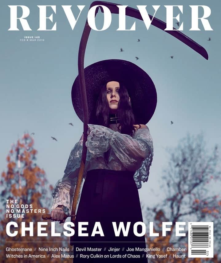 Revolverのインスタグラム：「⚔️ Happy birthday, Chelsea Wolfe!⁠ ⁠ #Throwback cover from 2019⁠ 📸: @kraw」