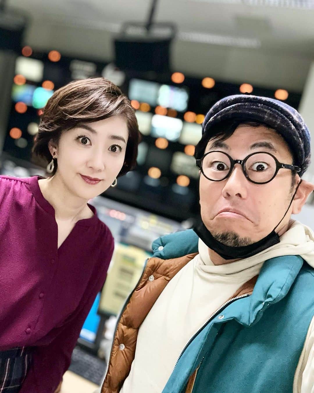 のインスタグラム：「今日も寒かったですね。こんな日はおでん、食べたくなりませんか？この後の「タダイマ！」で、屋台の様子などお伝えします。昆布だしが染み込んだおでんがたまらなく美味しそうなのです🍢」