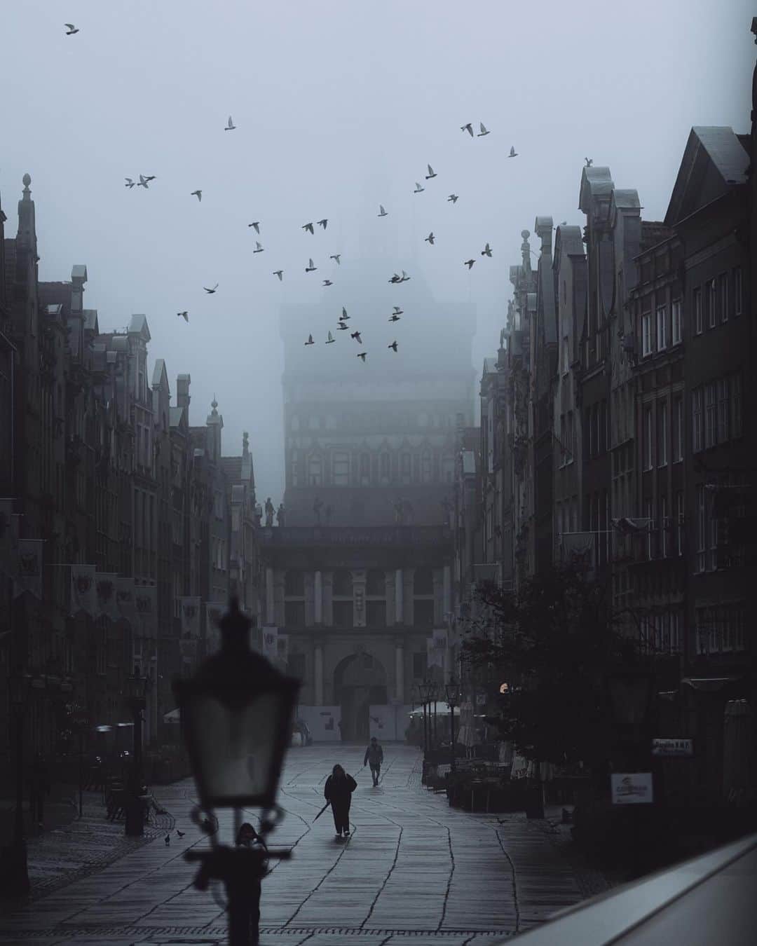 Thomas Kakarekoのインスタグラム：「Throwback to Gdańsk’s foggy days last week. Still amazed at how things turned out 😶‍🌫️  #gdansk」