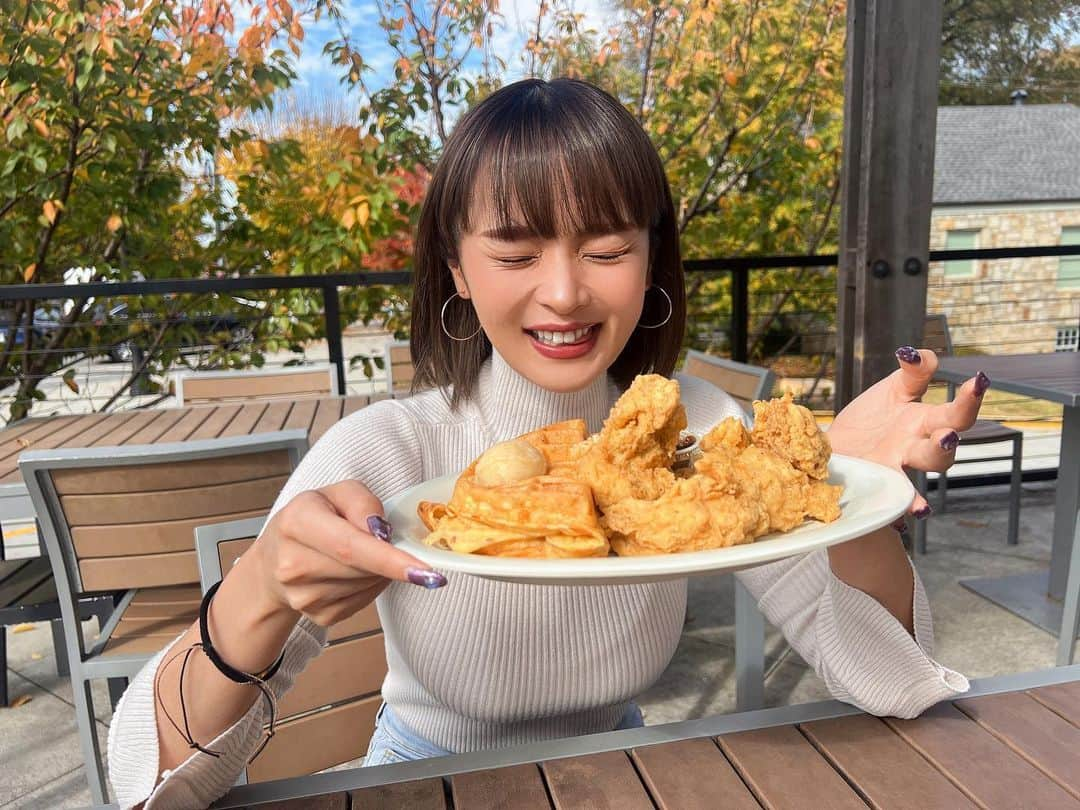 野々宮ミカさんのインスタグラム写真 - (野々宮ミカInstagram)「. 無事帰国しました🇺🇸✈️🇯🇵  Atlanta本当良かったー！ 大会だけではなくて 食べたかったワッフルチキンも食べれたし、公園がもう オシャレだし楽し過ぎました❤️ 写真もいっぱいあるので 少しずつ載せていきますね☺️  荷解き終わったら 配信します！  #atlanta #park #ワッフルチキン #アトランタ #旅行 #公園 #思い出」11月14日 17時23分 - nonomiyamika