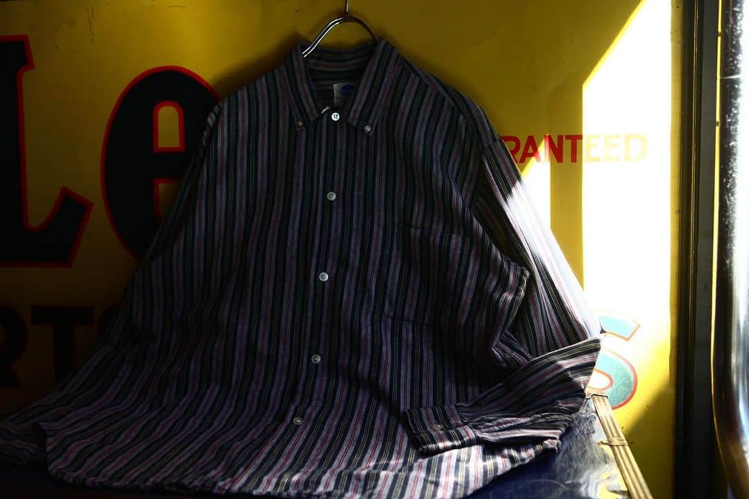 vostokのインスタグラム：「60s PILGRIM L/S Stripe Shirt USA製  細かい詳細は https://vostok.base.shop に掲載  #古着#vostok#forsale#vintage#vintagefashion#vintagestyle#usedclothing」