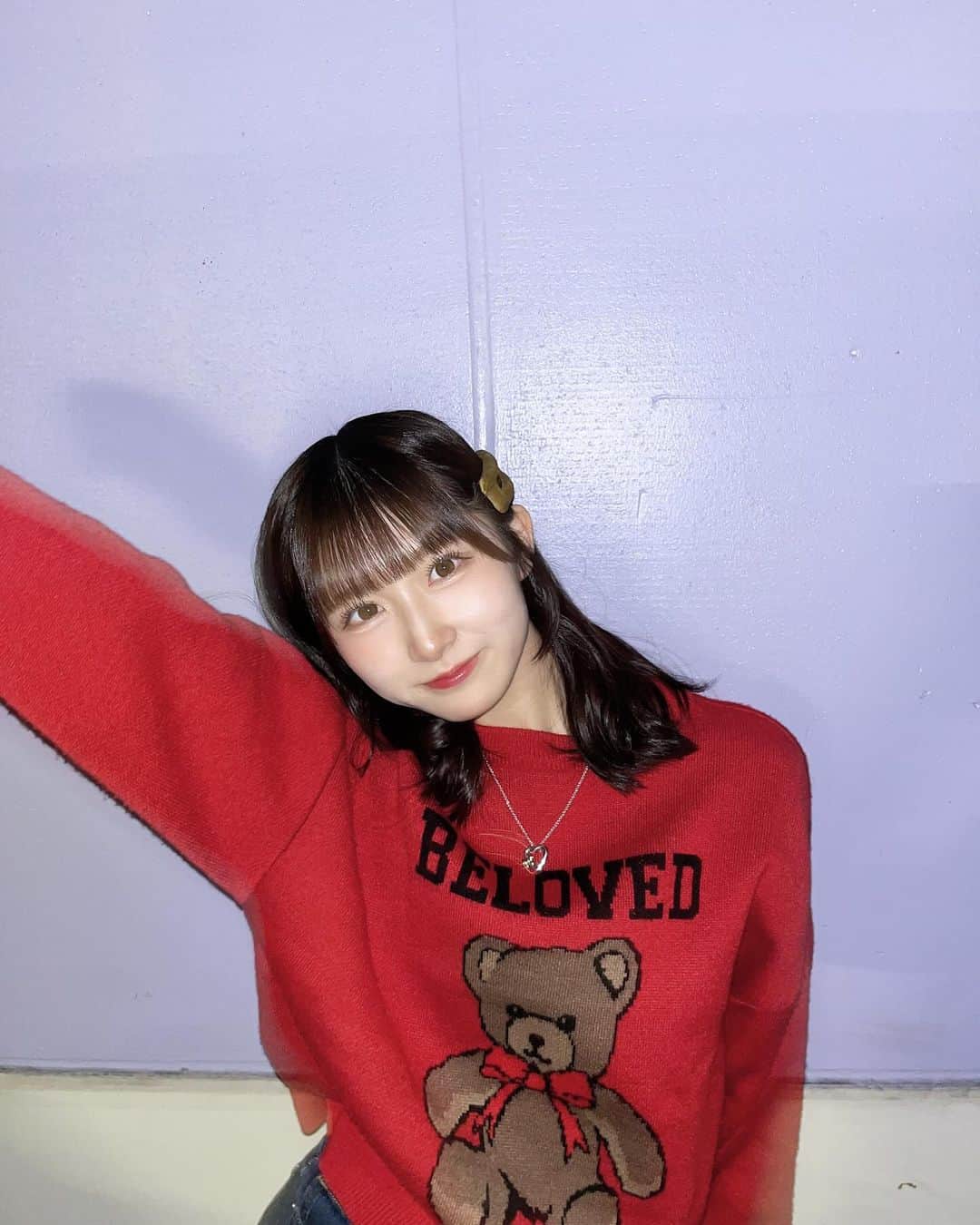 坂本愛莉さんのインスタグラム写真 - (坂本愛莉Instagram)「このくまちゃんセーターお気に入り🧸♥️ . #NewbieIvy #ニュービーアイビー #坂本愛莉 #あいぽん #アイドル #idol」11月14日 17時19分 - airi_sakamoto04