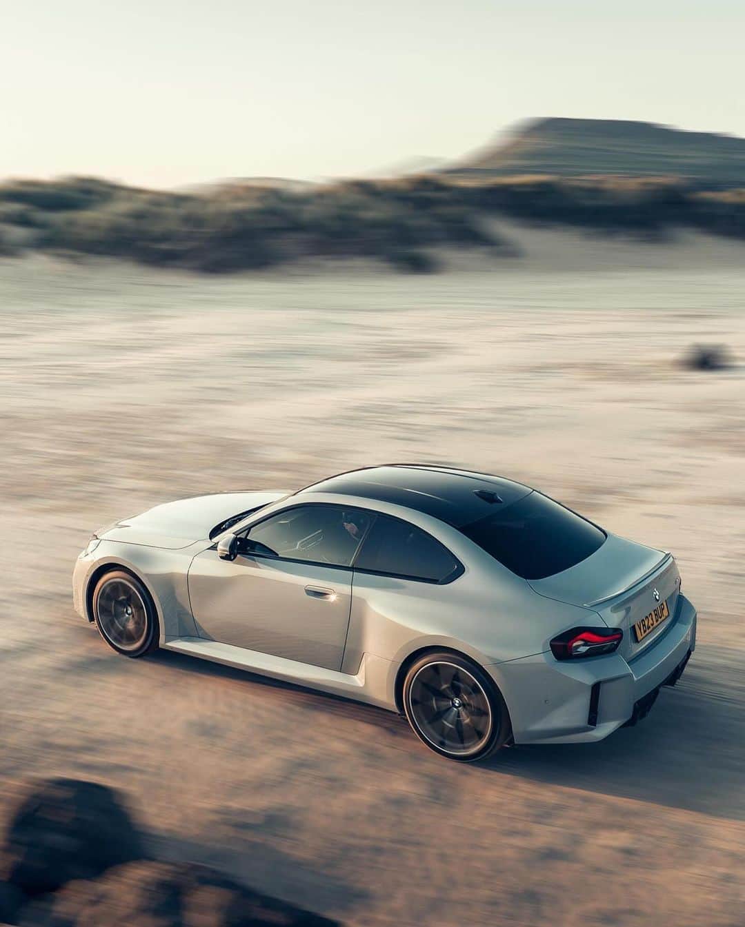 BMWのインスタグラム：「The BMW M2. Nuff said. 😎 #THEM2 #BMWM #M2 #BMW #MPower  __ BMW M2: Combined fuel consumption: 10.2–9.6 l/100 km. Combined CO2 emissions: 231–218 g/km. All data according to WLTP. Further info: www.bmw.com/disclaimer」