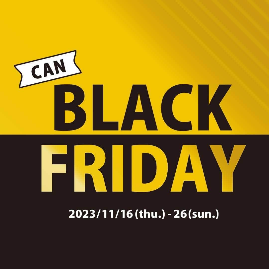 Techichiさんのインスタグラム写真 - (TechichiInstagram)「◆CAN BLACK FRIDAY◆ ⁡ ⁡ 11/16(木)～11/26(日)限定のお得なイベントを開催！この期間だけのお買い得アイテムも登場致します。  詳細は次回の投稿でお知らせ致しますのでお楽しみに！」11月14日 18時00分 - techichi_official