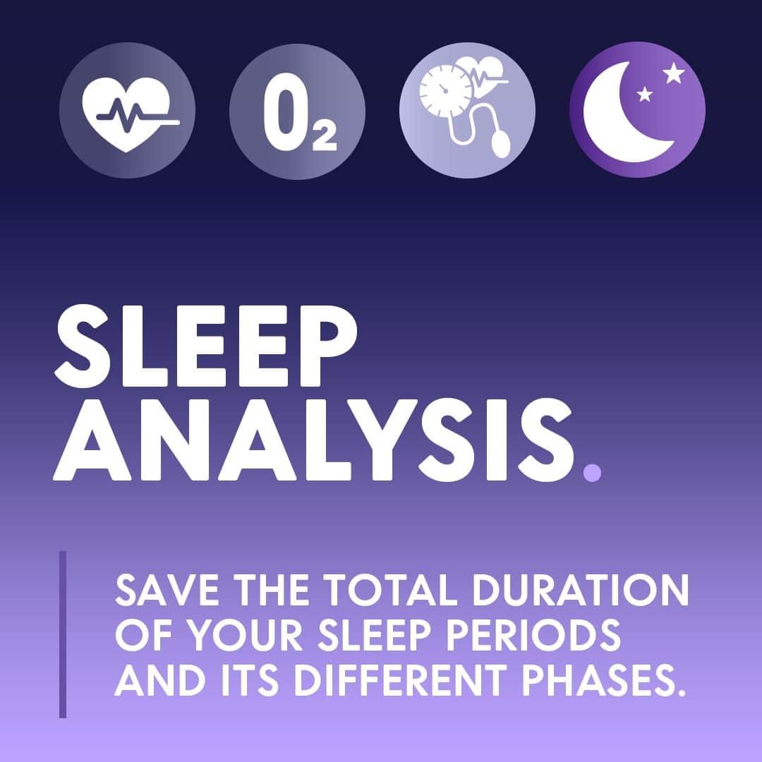 アイスウォッチのインスタグラム：「Sleep Analysis with your ICE smart one ✨💤😴  #icewatch #icesmartone #smartwatch #smart #sleepanalysis #sleeptracker」