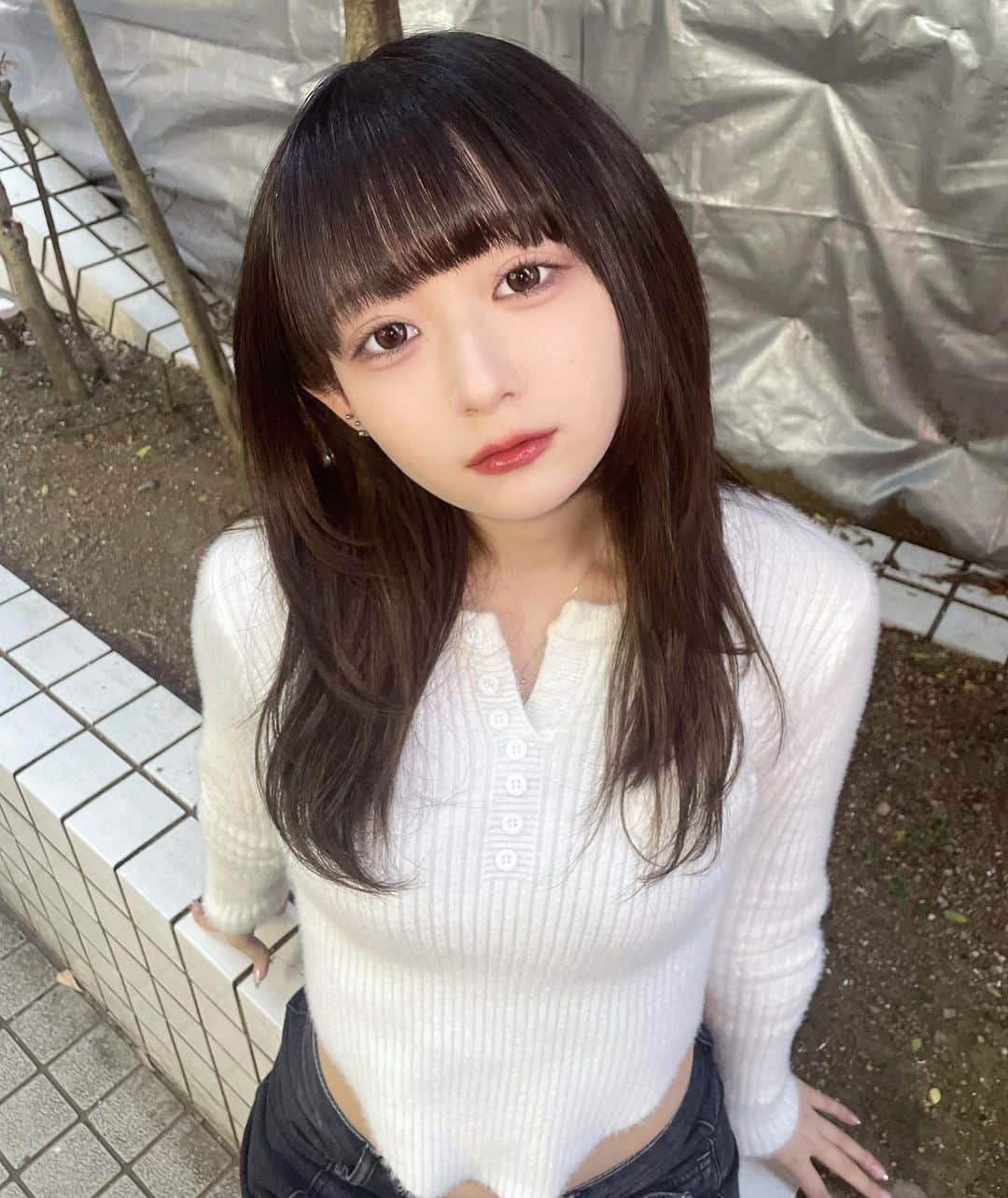まいきちのインスタグラム：「髪の毛レイヤーいれました🐇」