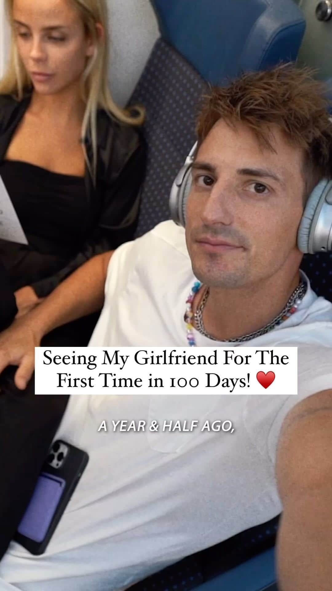 Mark Dohnerのインスタグラム：「After 100 days apart long distance, I finally got to see my girlfriend again! ♥️ why are VISA’s so complicated?! (Full vid on my YT: markdohner)」