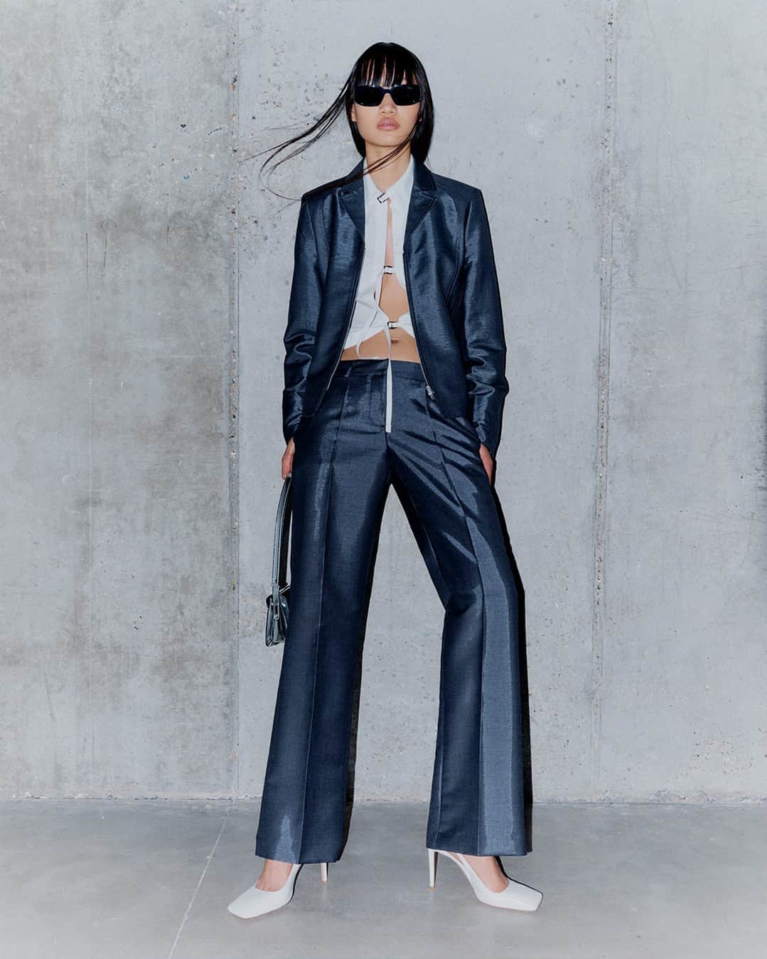 ネッタポルテのインスタグラム：「SERIOUS SUITING: Take center stage in Swedish brand @Ourlegacy's sophisticated styles, where contemporary craftsmanship is kept firmly in focus.⁠  Tap the link in bio to shop at #NETAPORTER.」