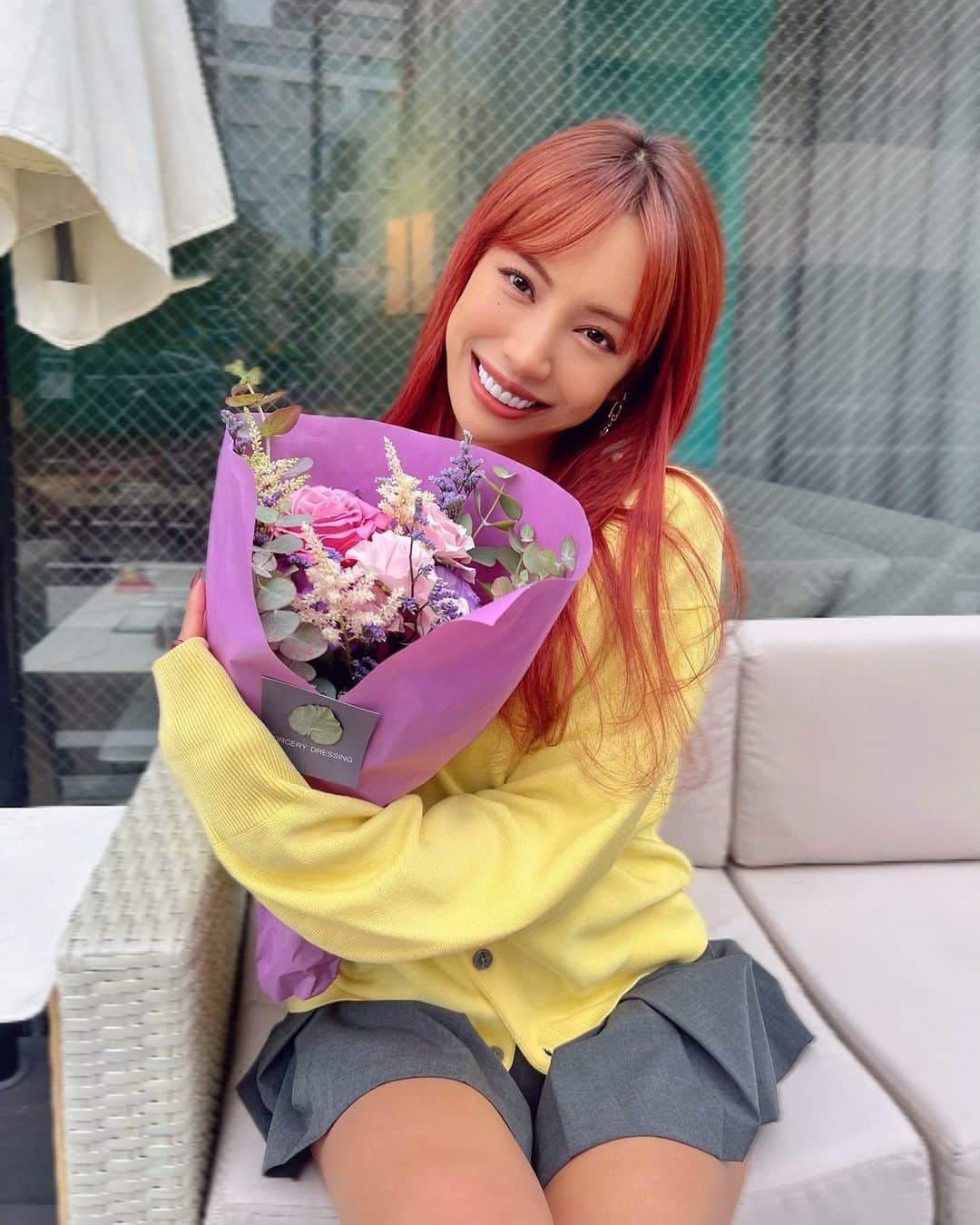 丹野珠里のインスタグラム：「私ごとですが…今月で CYBERJAPAN DANCERS ７年目になりました💐🩷🎵✨  芸歴だと16年目、、！！⚡️  こうして頑張れているのも、 皆さまの愛情のお陰です✨🎵 いつも支えて下さってるファンの皆さま、各関係者、会社の皆さまありがとうございますーー！！！！😭✨  破天荒な私を 今後とも宜しくお願いします💙🩵 ついてきてねーーーーーー！！！！  (めっちゃ真面目な長い文章打ってたけど、 いつかの卒業時にとっておきます。笑)  #cyberjapan #junon #サイバージャパン　#ジュノン」