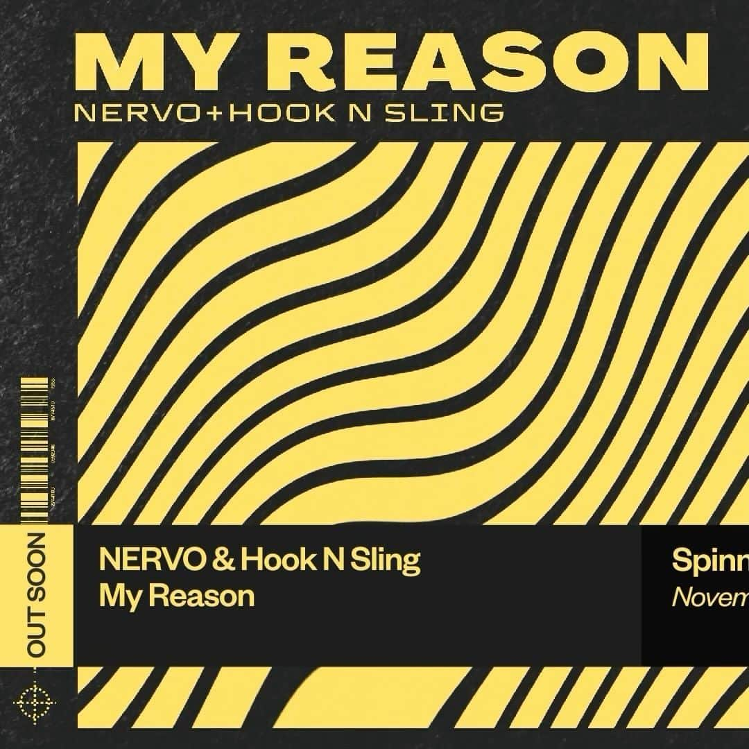 NERVOのインスタグラム：「In the last decade we have psytrance remakes, mash ups and all sorts of versions but ❗️THIS FRIDAY NOV 17th❗️ we are re-releasing a 2023 version of ‘REASON’ with our buddy @hooknsling through the original label @Spinninrecords (our OG NERVOfam this is for you!!) Super excited! 🎉🎉😭😭❤️❤️  PRE SAVE 🔗 link in bio!」