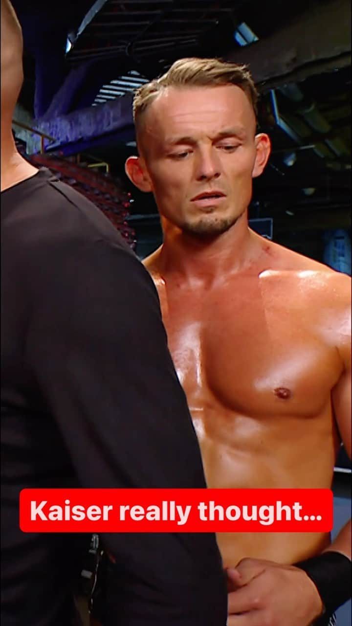 WWEのインスタグラム：「You can see the heartbreak in Ludwig’s eyes」