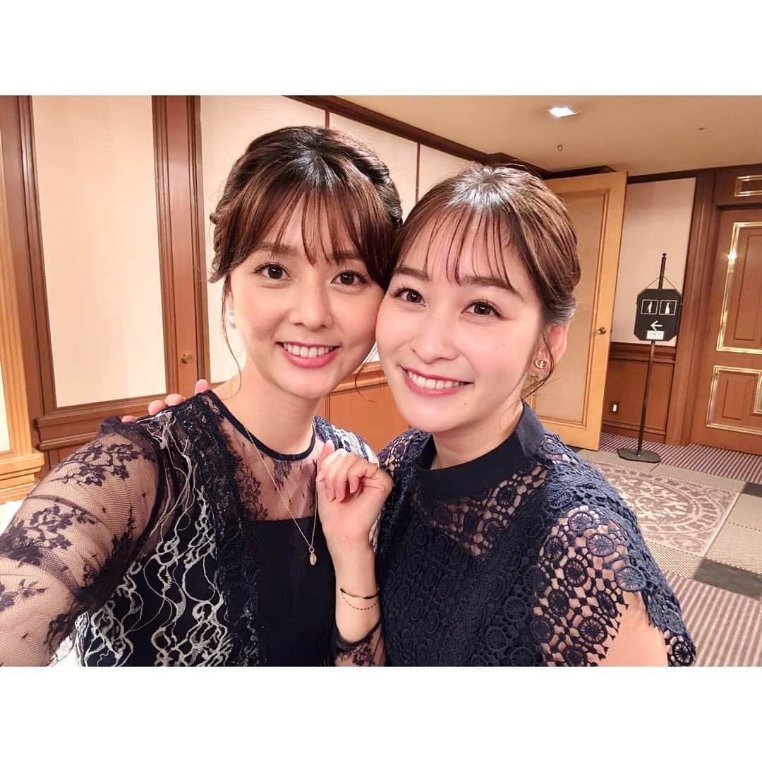 岩田絵里奈のインスタグラム：「さとりなさんと👯‍♀️ 大学からの先輩です。」