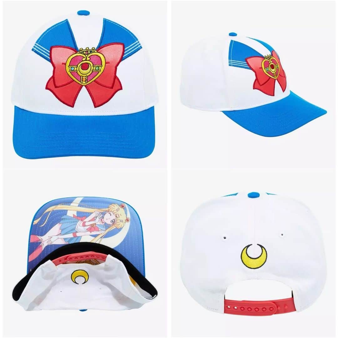 のインスタグラム：「✨🌙 Sailor Moon snapback hat from @hottopic! Kinda cute! 🌙✨  #sailormoon #セーラームーン #hottopic」