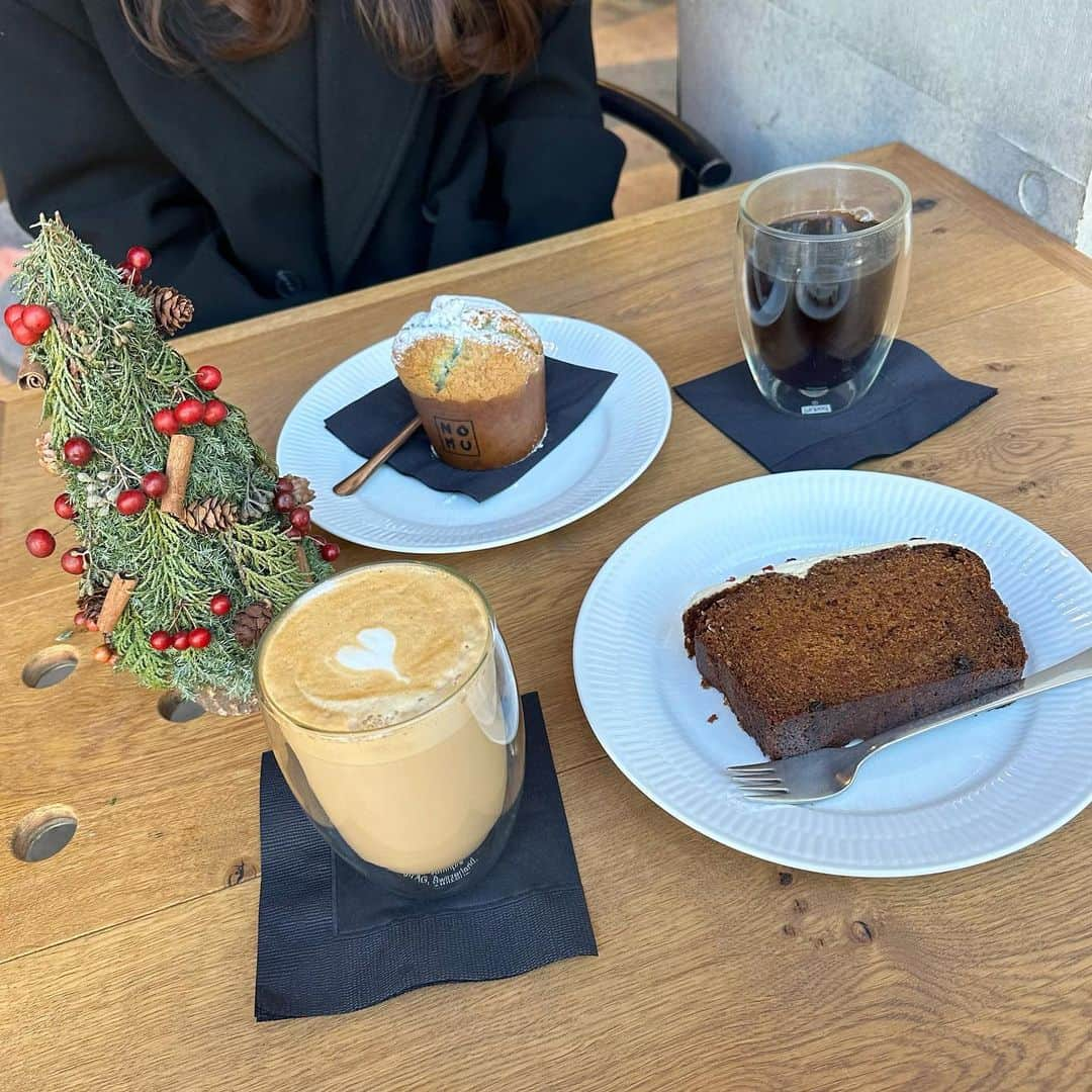 笹井千織のインスタグラム：「すっかり寒くなって街はクリスマスムード🎄🎅🏻一番好きな季節‼︎」