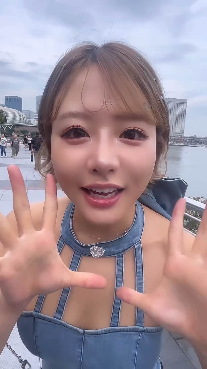 浜崎真緒のインスタグラム：「マーライオン工事中🏗👷🏿‍♀️🚧🥲」