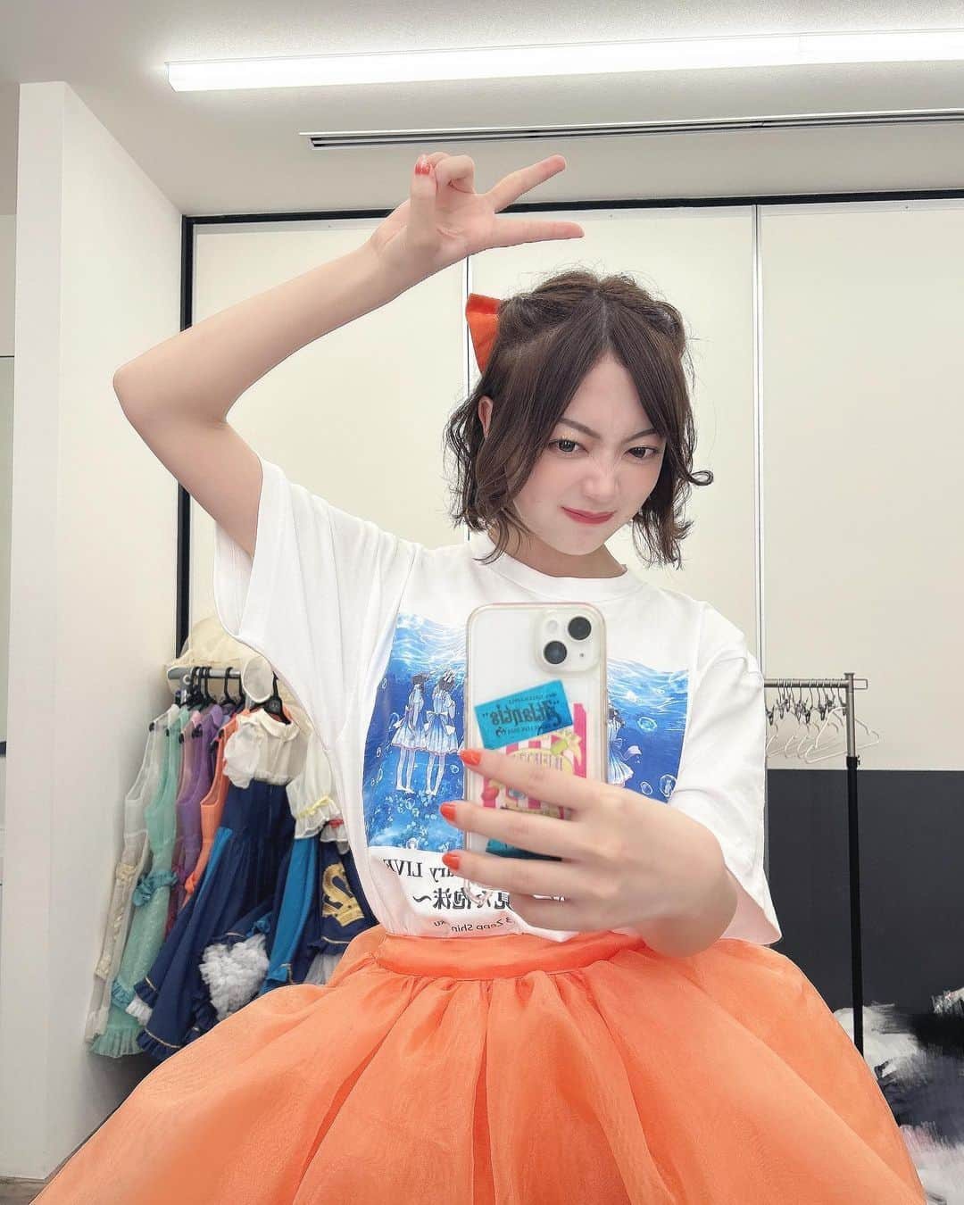 辻ゆかのインスタグラム：「🧡🍊 ひさびさのすてーじでしたとさ  #zeppshinjuku #ispy」