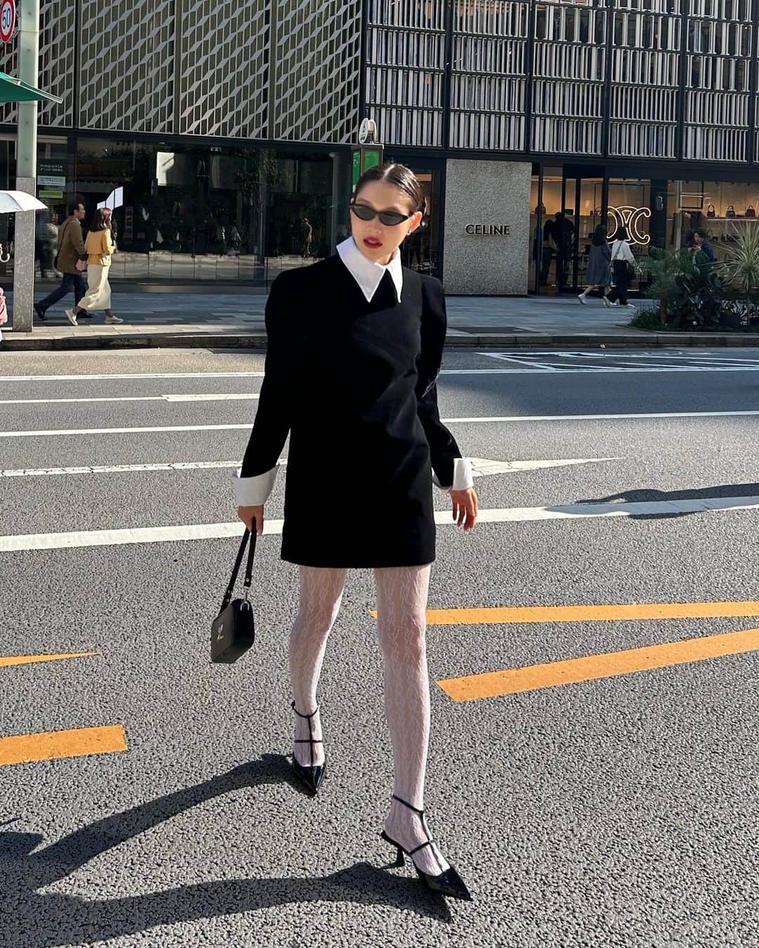 江崎ななほのインスタグラム：「🖤」