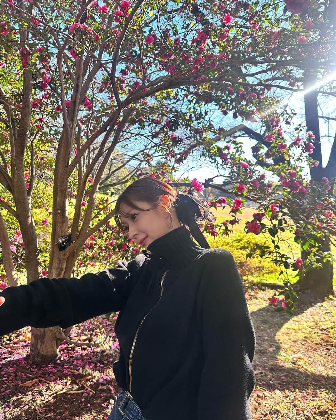 深瀬美桜さんのインスタグラム写真 - (深瀬美桜Instagram)「お散歩好き~~🚶🏼‍♀️🍂」11月14日 22時29分 - fukasemio