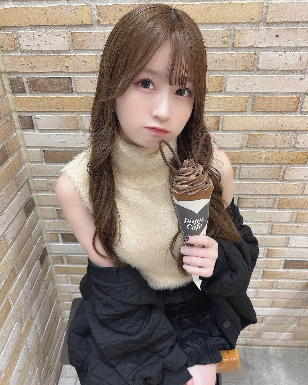 佐野心音さんのインスタグラム写真 - (佐野心音Instagram)「一口食べる？」11月14日 22時29分 - kokone_sano