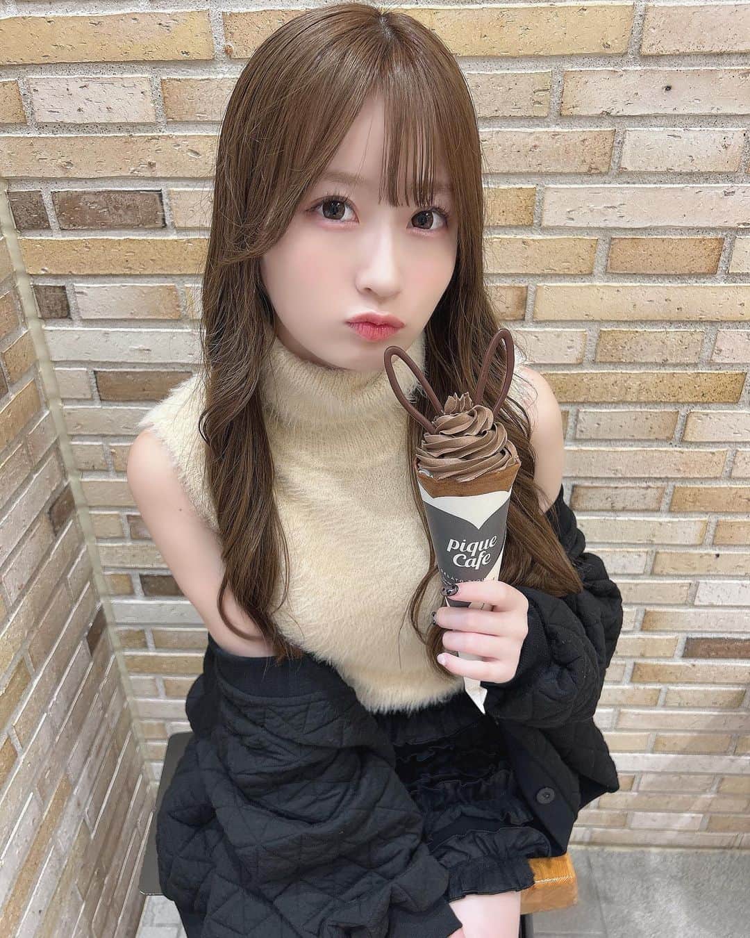 佐野心音さんのインスタグラム写真 - (佐野心音Instagram)「一口食べる？」11月14日 22時29分 - kokone_sano