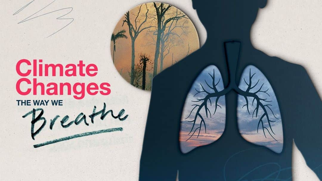 バイエルのインスタグラム：「We aren't just fighting climate change outside our windows. We're fighting it in our bodies. Pollution, wildfires and high pollen counts are impacting all living things. Including us.   That’s why we need to continue to make respiratory health a top priority, and bring solutions within reach for everyone.    How are you protecting your health against climate change?   #ClimateChange #HealthyPlanetHealthyUs #Wellbeing」