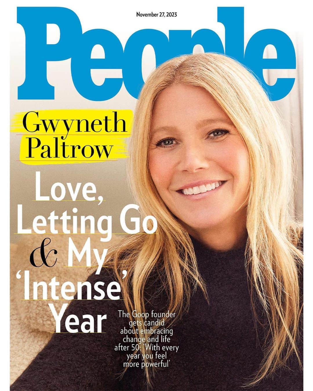People Magazineのインスタグラム：「Goop founder Gwyneth Paltrow tells PEOPLE in this week's cover story about her marriage to Brad Falchuk and life at 51. "I believe that life, especially for women, comes in chapters. This is really going to be a new chapter for me."  Read the full story at the link in our bio. l 📷: Coliena Rentmeester/Trunk」