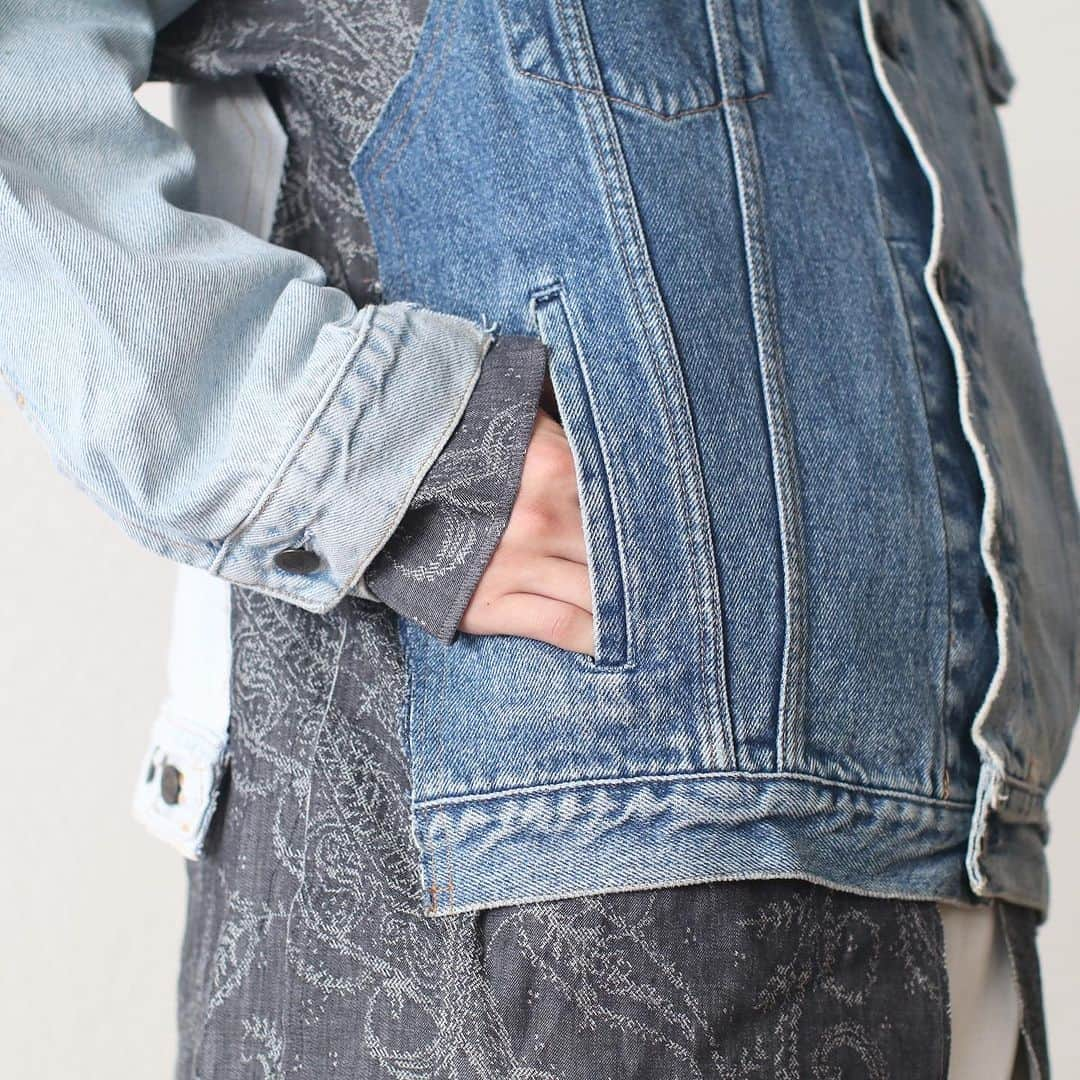 wonder_mountain_irieさんのインスタグラム写真 - (wonder_mountain_irieInstagram)「_ Rebuild by Needles / リビルドバイニードルズ “Jean Jacket - Covered Jacket” ￥35,200- _ 〈online store / @digital_mountain〉 https://www.digital-mountain.net _ 【オンラインストア#DigitalMountain へのご注文、発送】 *24時間受付 *14時までのご注文で即日発送 _ We can send your order overseas. Ordering procedure details can be found  here. > > http://www.digital-mountain.net/html/page56.html _ #NEPENTHES #Needles #RebuildbyNeedles #ネペンテス #ニードルズ #リビルドバイニードルズ _ 実店舗：#WonderMountain @wonder_mountain_ 〒720-0043 広島県福山市船町2-23 JR 「#福山駅」より徒歩10分 #ワンダーマウンテン #japan #hiroshima #福山 #福山市 #尾道 #倉敷 #鞆の浦 近く _ @hacbywondermountain _」11月14日 23時01分 - wonder_mountain_