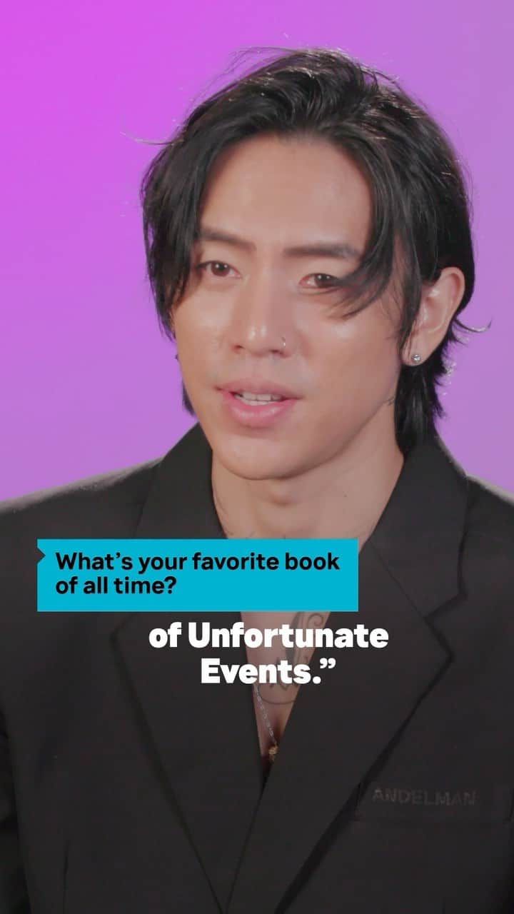 MTVのインスタグラム：「@dprian is definitely not alone in saying #ASeriesOfUnfortunateEvents is his favorite book series 💜」