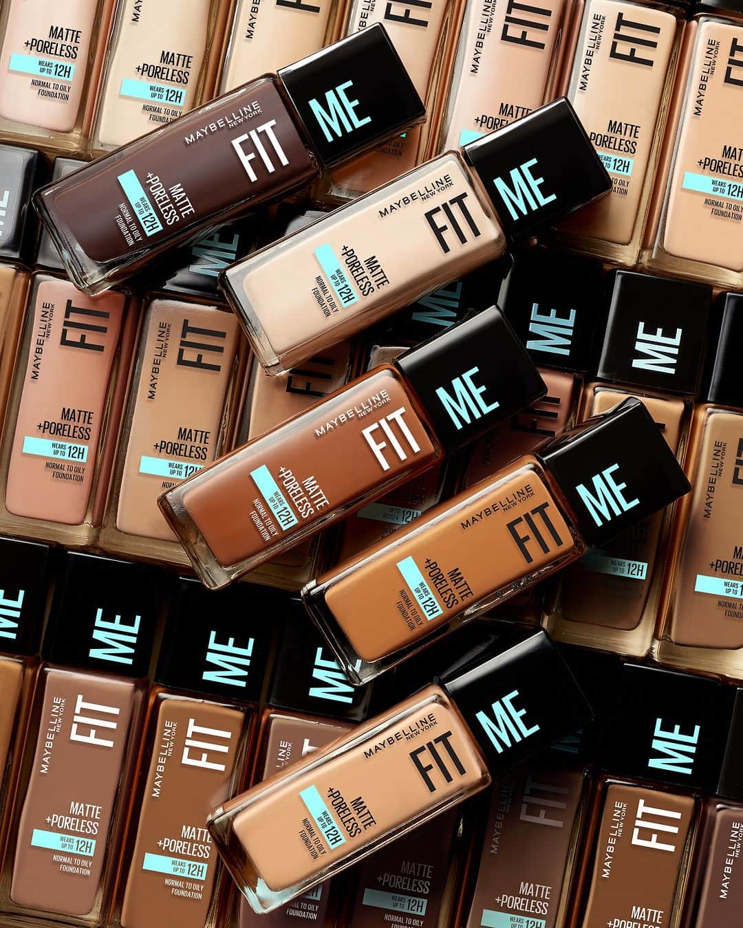 Maybelline New Yorkのインスタグラム：「Our Fit Me Matte + Poreless Foundation is a crowd favorite for a reason. Breathable & light-weight all day wear never felt so good. 😍」