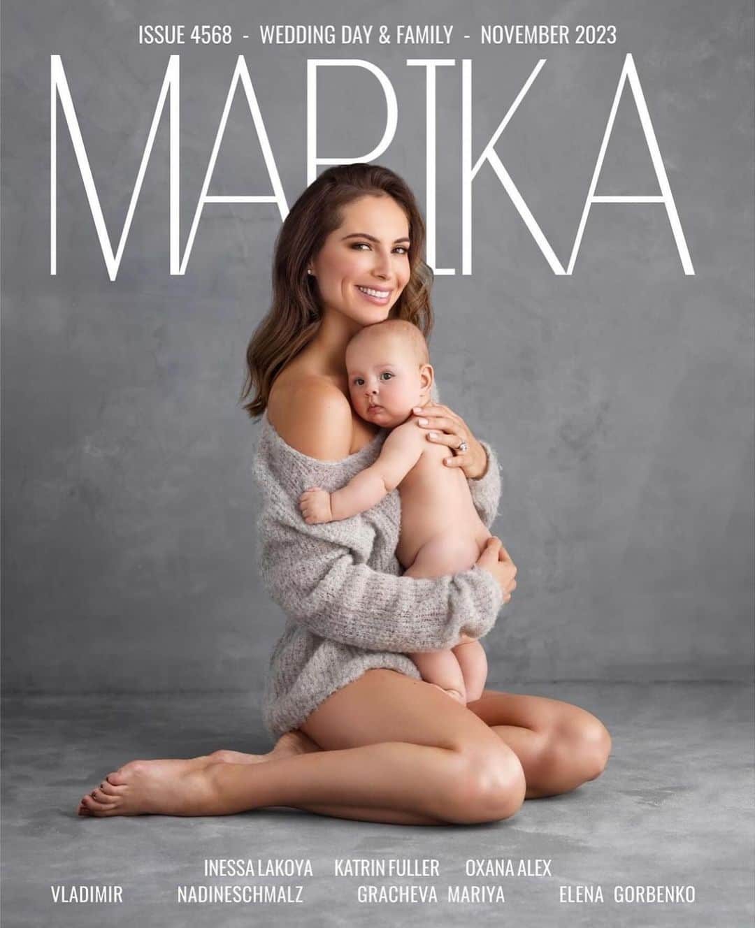 ブリトニー・ワードのインスタグラム：「New cover of me and @lennymonrowbutton for Marika Magazine, I can’t believe how big my Lenny Bug is now 🥰 @marika_magazine   Photo @oxanaalexphotography」