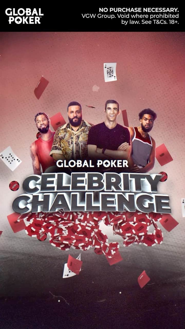 カール＝アンソニー・タウンズのインスタグラム：「It was awesome playing @m_phelps00 @djkhaled and @ygtrece in the GP Celebrity Challenge. It came down to a heads-up battle against Phelps who got the best of me this time. Congrats to the GOAT, and super happy I was able to get a generous donation to @winnyc_org - big shout out to @global.poker for that! Don’t miss out on the fun – sign up for Global Poker now using promo code KAT now.  #sponsored #KAT32GP #GPCelebChallenge #GLOBALPOKER」