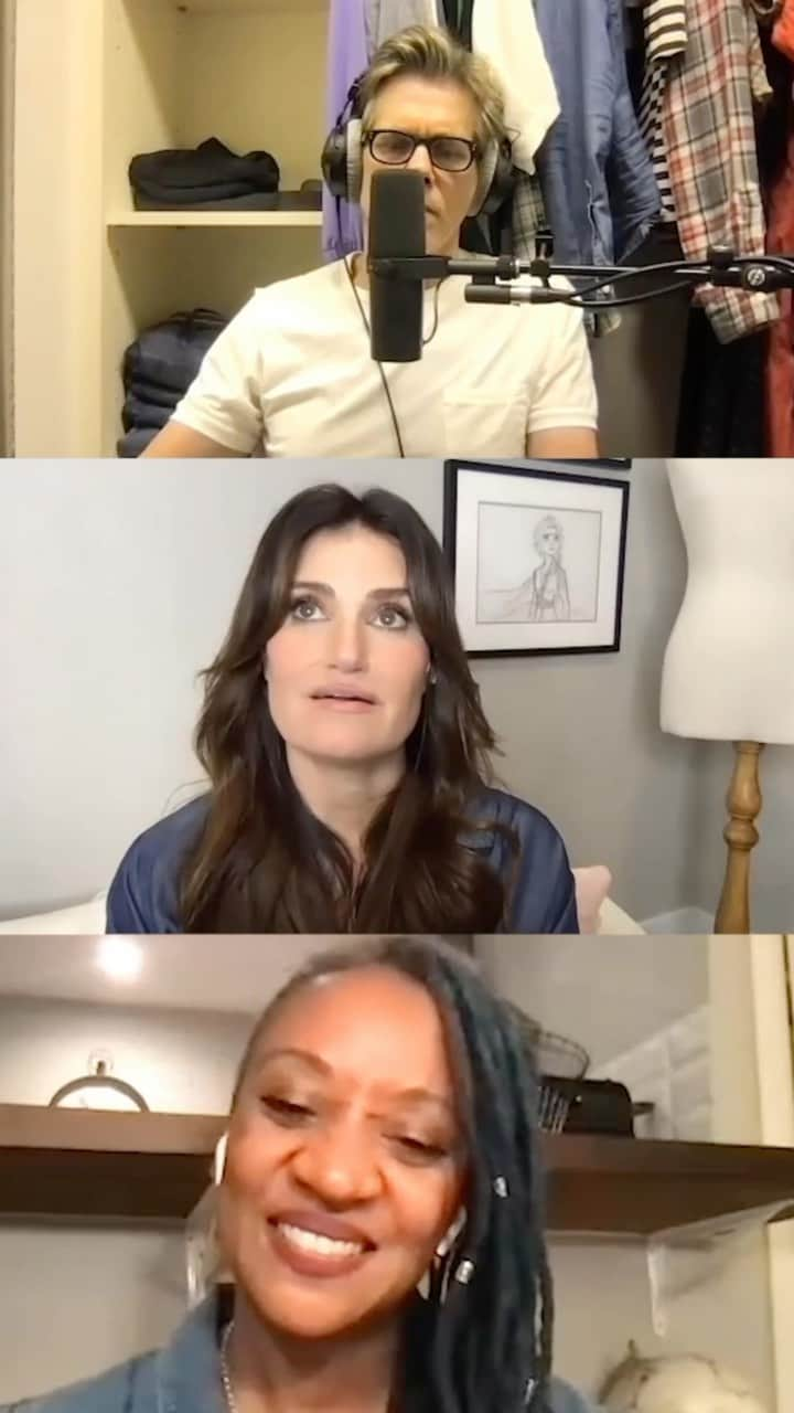 イディナ・メンゼルのインスタグラム：「🏕️A BroaderWay is more than a camp! Executive Director of ABW, Torya Beard @thatgirltorya and founder Idina Menzel @idinamenzel discuss the importance of not just teaching the arts but of building stories with our campers. Join us and @KevinBacon for an inspiring conversation about the power of the arts for children. Listen to ‘Six Degrees with Kevin Bacon’ @sixdegreesofkb on iHeartRadio, Apple Podcasts, or Amazon Music. #ABroaderWay #ArtsCamp #ArtsForAll」