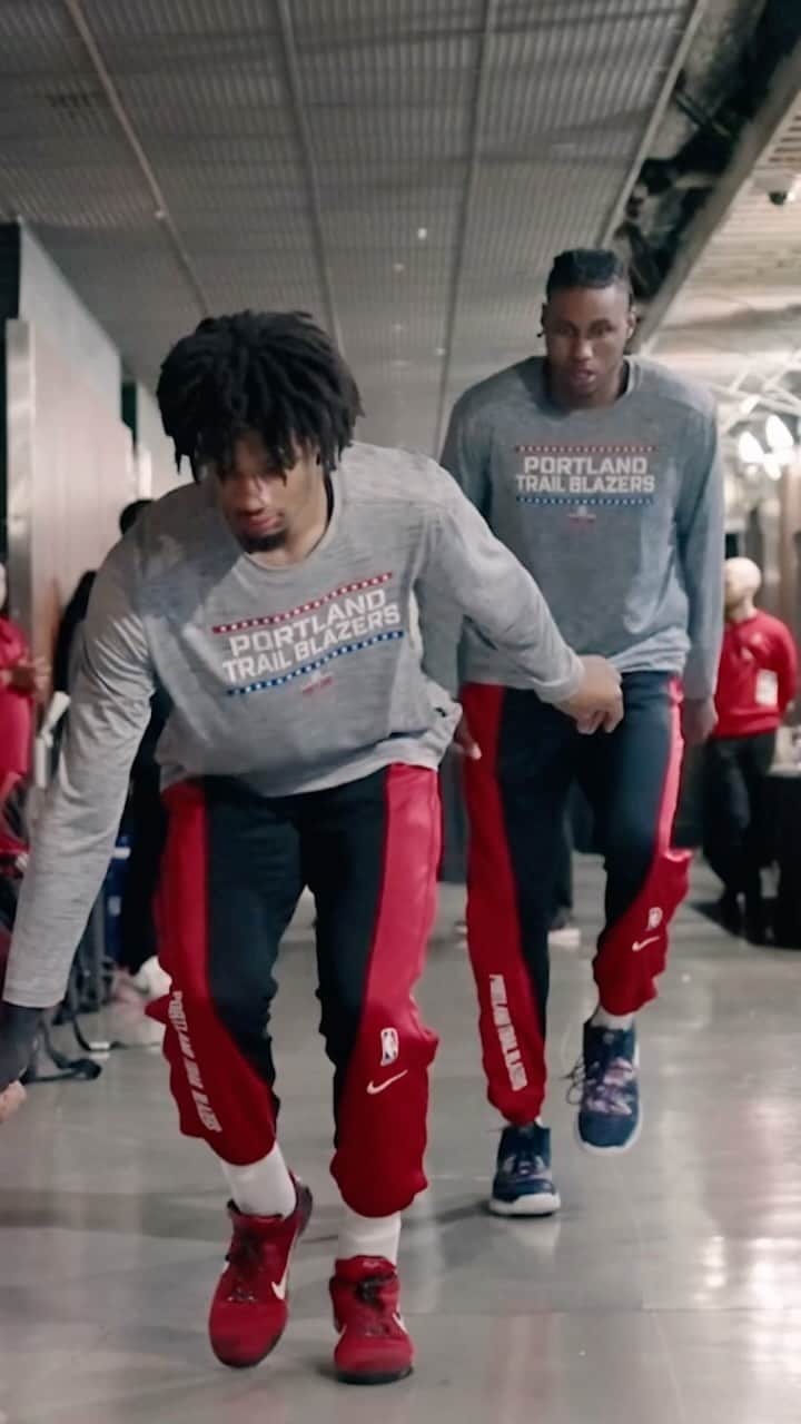 ポートランド・トレイルブレイザーズのインスタグラム：「GAMEDAY BABY」