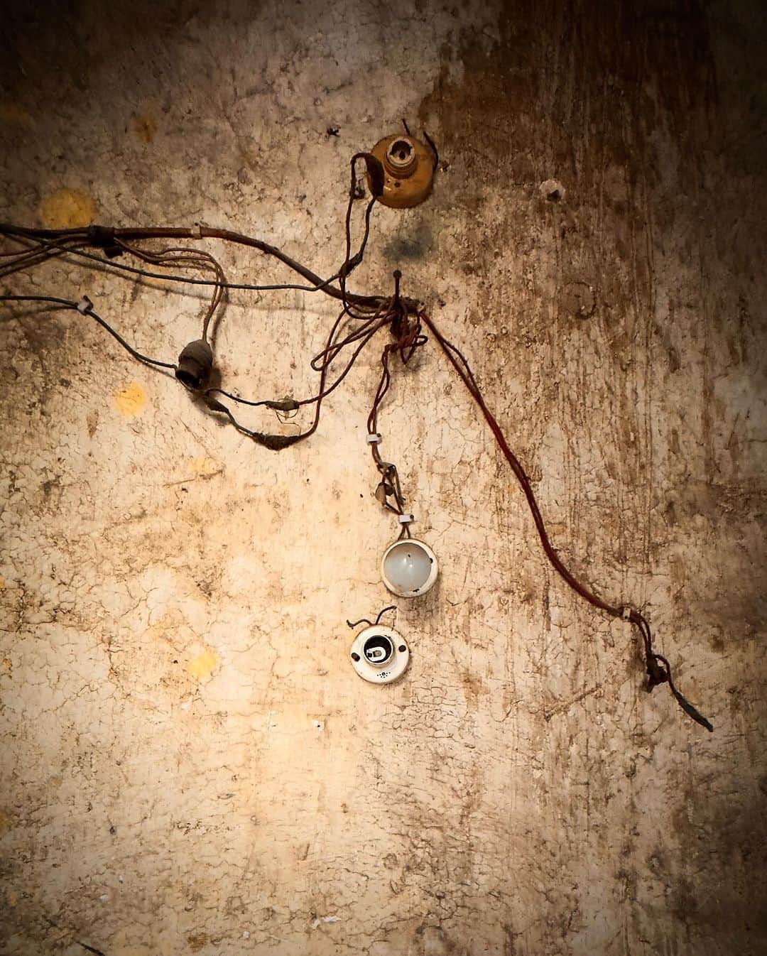 ジョン・スタンメイヤーのインスタグラム：「One day, I hope to attain the art of wiring chaos I’ve seen in many magical, strange places. It appears that the day of enlightenment has come. ⠀⠀⠀⠀⠀⠀⠀⠀ Wiring in China. Wiring in the Berkshires. Wiring in India. ⠀⠀⠀⠀⠀⠀⠀⠀ #GreatBarrington #massachusetts #InTheBerkshires #AtHomeInTheBerkshires #berkshires #ElectricalWire #wires #TheArtOfChaos #triptych」