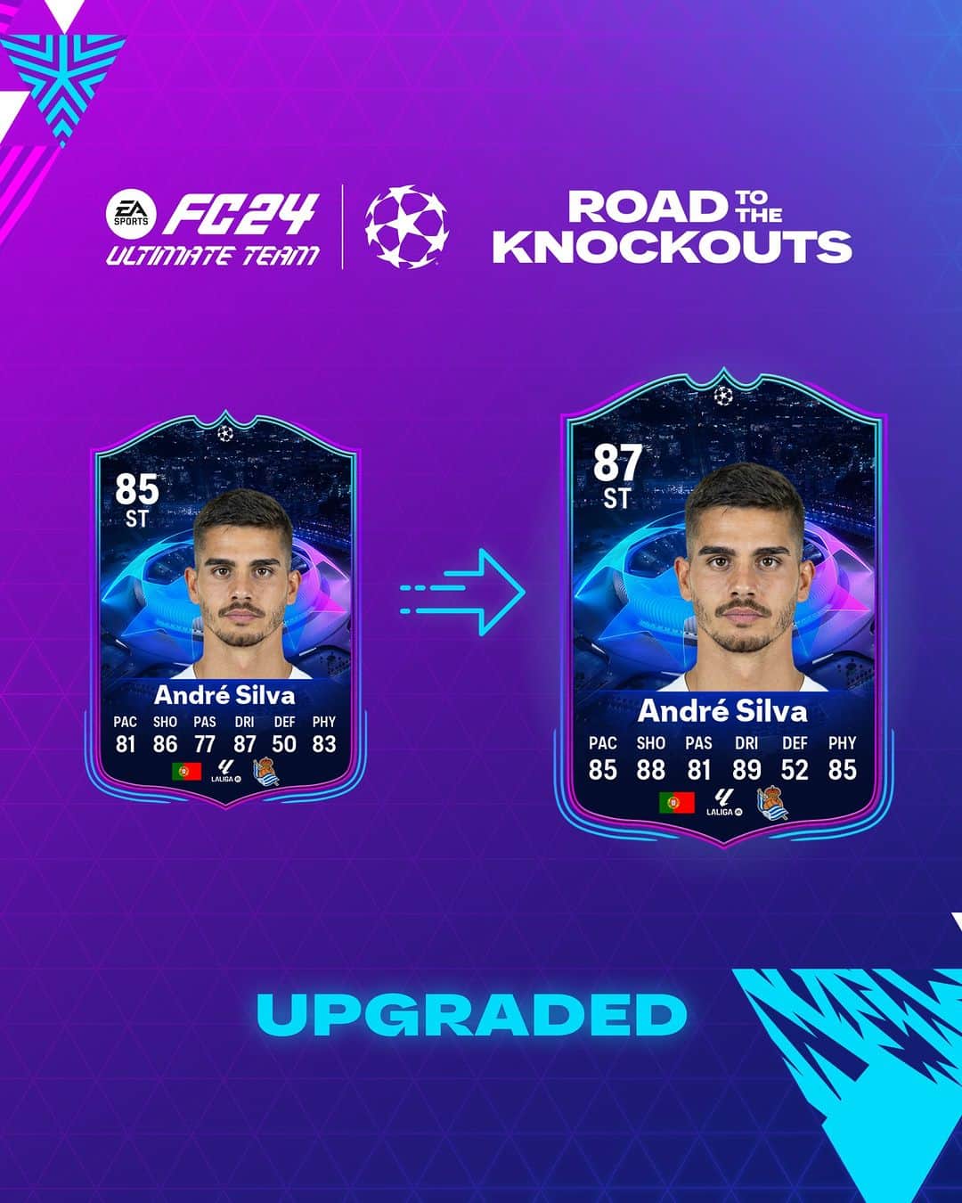 UEFAチャンピオンズリーグさんのインスタグラム写真 - (UEFAチャンピオンズリーグInstagram)「📈 #UCL upgrades 😍  Check out in #FC24 now!   #UCLUT | @easportsfc」11月15日 1時00分 - championsleague