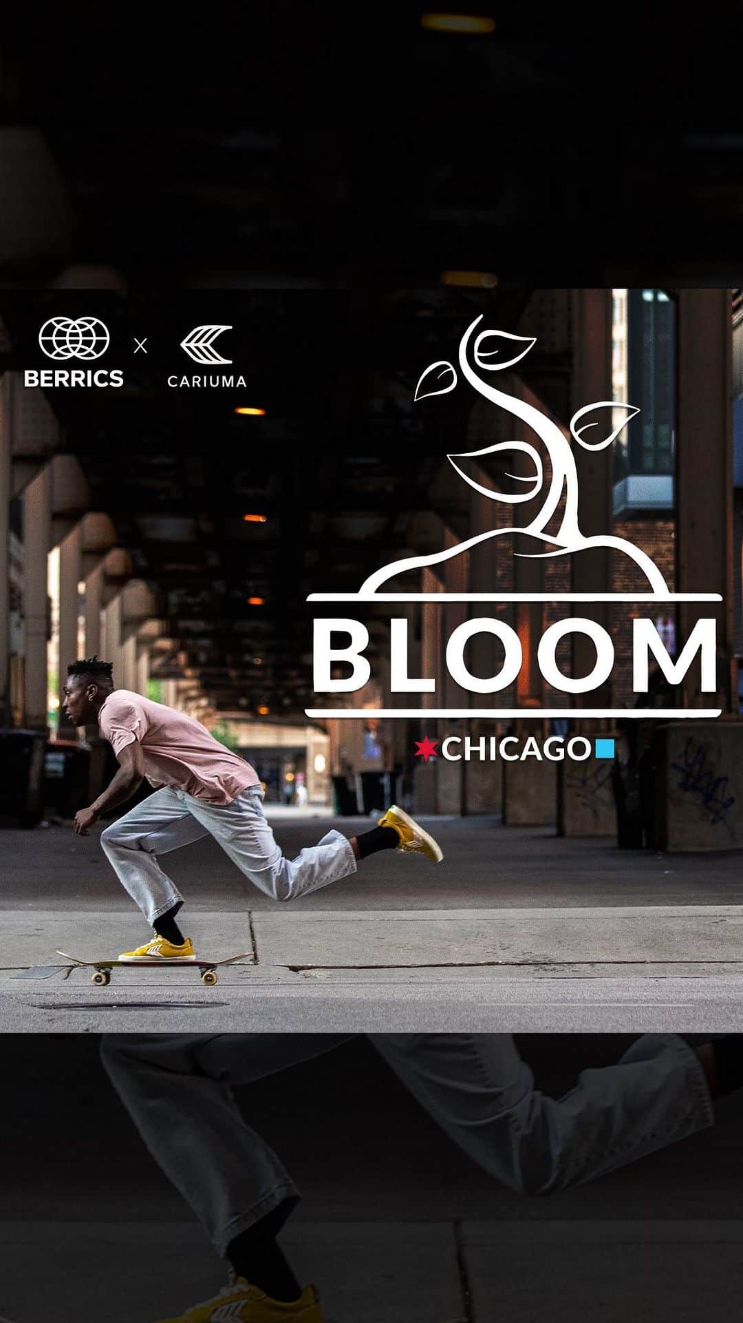 The Berricsのインスタグラム：「The Berrics and @cariumaskateboarding present the newest addition to the Bloom series with Bloom: Chicago. Narrated by @timjmz in his hometown, he takes the team through the third largest city in America and shows them Chicago’s unique spots, people, food, architecture, and of course manual pads. Featuring @timjmz , @skategoat , @tylerpeters0n , @codycepeda , @becker_dunn , @levi.loeffelberger , @bastiensalabanzi and @lucas_delao . The Berrics gives you Bloom: Chicago!!   Hit the link in bio to watch ‘Bloom : Chicago |Cariuma skates the 3rd largest city in America’ now playing on TheBerrics.com #skateboardingisfun #berrics   🎥: @alexjhorton @tommypaz @filmashred」
