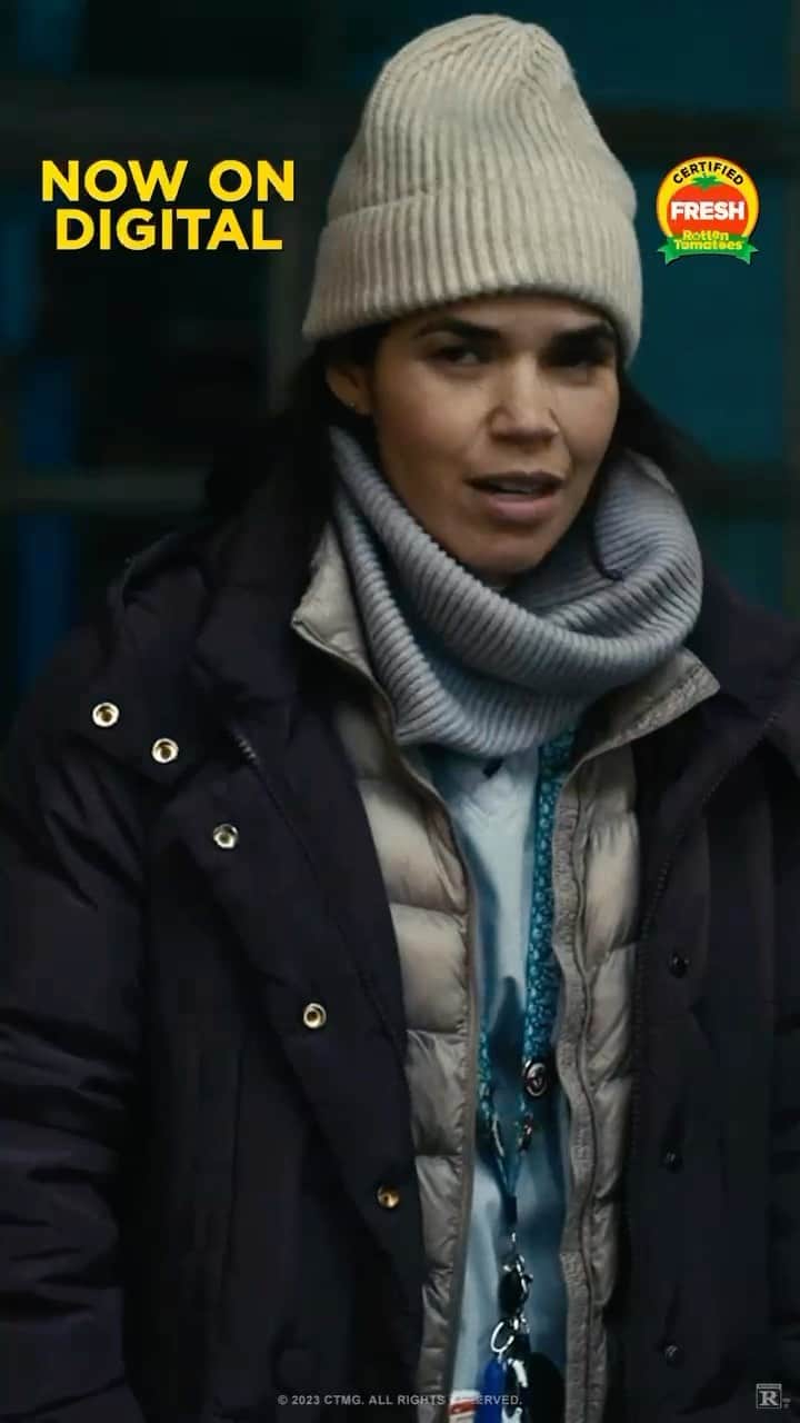アメリカ・フェレーラのインスタグラム：「📣 I can finally shout it from the rooftops! I loved playing Jenny in @dumbmoneymovie - the ultimate underdog story about GameStop vs. Wall Street! It’s so much fun with an incredible ensemble cast! And you can watch it now on digital. Don’t miss it!! #DumbMoneyMovie」