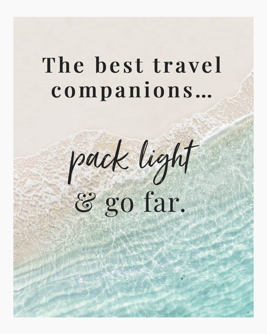 トミー バハマのインスタグラム：「What do you think makes a great travel partner? Share this with them and let them know!」