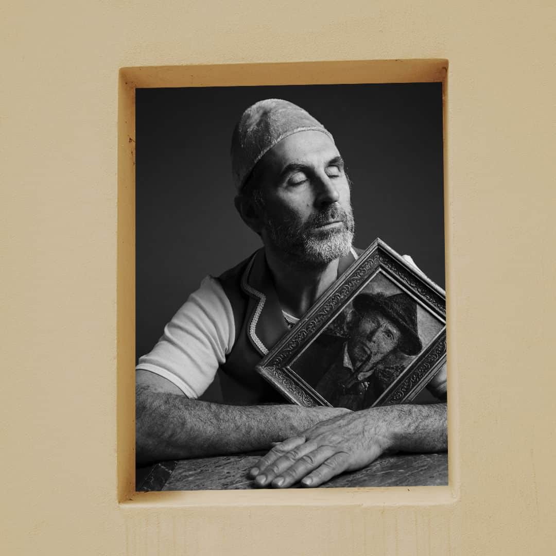 レナード プランクのインスタグラム：「Reinhard Plank, the Guru of hat making. Through the inspiration of master of style  Discover Reinhard's world on reinhardplank.it  #reinhardplank #hatmaker #hat #artist #guru #fall2023」