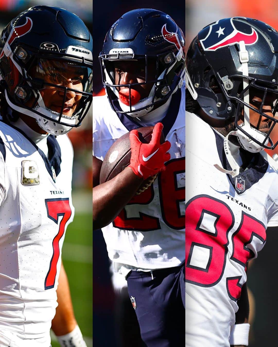 ヒューストン・テキサンズさんのインスタグラム写真 - (ヒューストン・テキサンズInstagram)「Collective team effort 🗣️     The Texans are the first team with a 350 yards passer, 150 yards rusher and 150 yard receiver since the 1998 Colts 🚀」11月15日 3時02分 - houstontexans