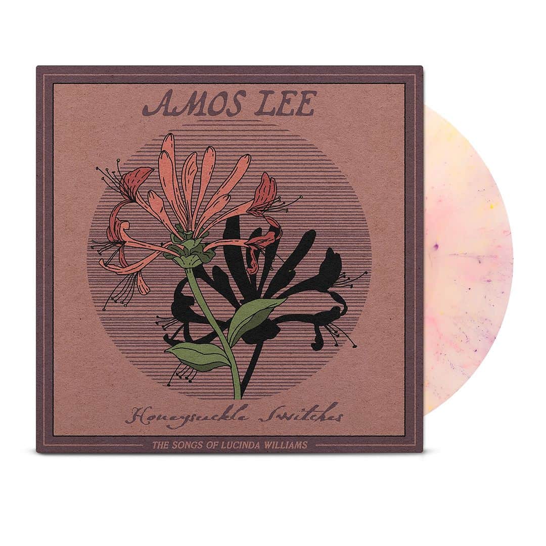 エイモス・リーさんのインスタグラム写真 - (エイモス・リーInstagram)「Only 10 days to go until the release of Honeysuckle Switches (The Songs of Lucinda Williams)! Get a first look at the vinyl in honeysuckle pink swirl coming out on Record Store Day Black Friday, November 24th.  #shoplocal #RSDBlackFriday #RSDBF  🎨 @grouch_bucket」11月15日 3時06分 - am0slee