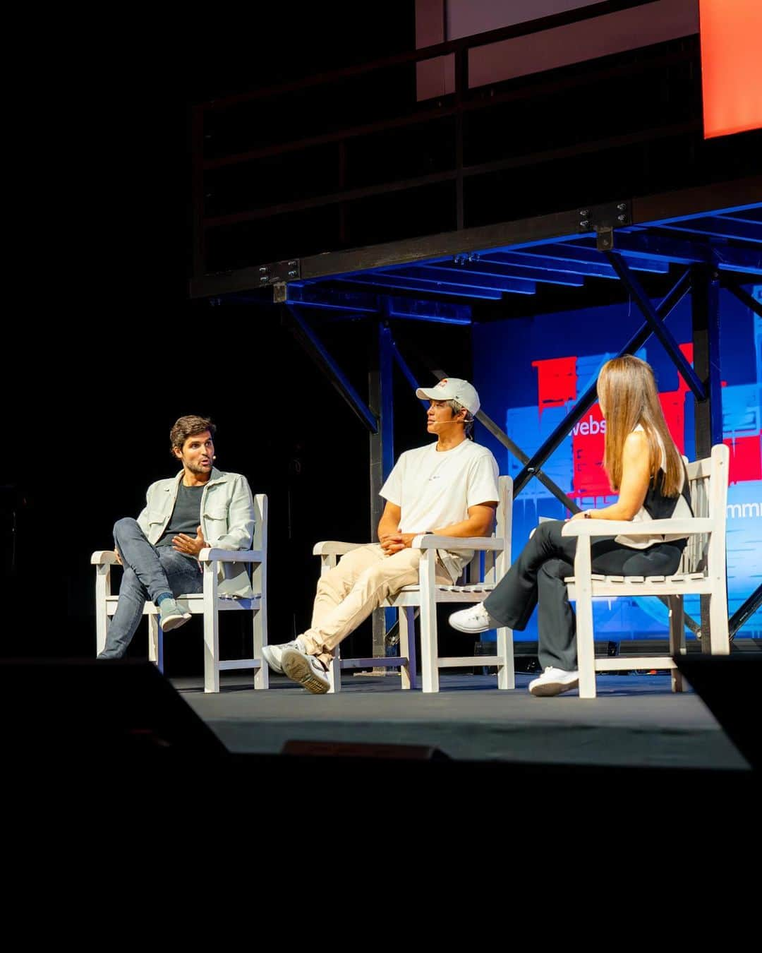 五十嵐カノアのインスタグラム：「very humbled with the opportunity to speak at Web Summit. great to talk about sports athletes that are crossing into entrepreneurship.」