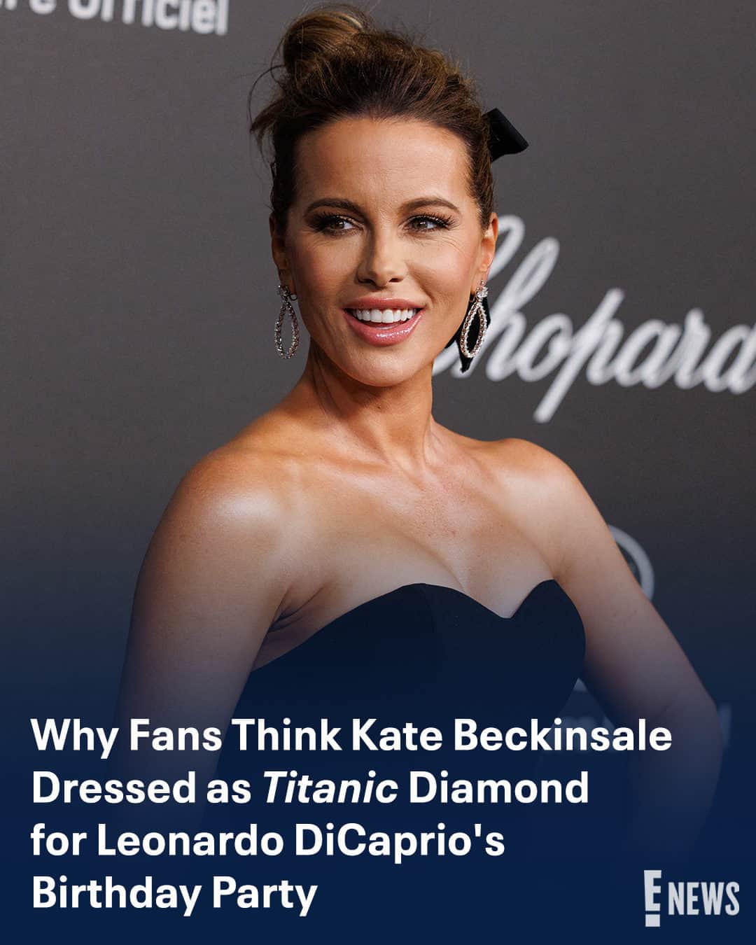 E! Onlineさんのインスタグラム写真 - (E! OnlineInstagram)「Near, far, wherever you are—Kate Beckinsale will always dress for the part. We'll never let go of this bejeweled look at the link in our bio. (📷: Shutterstock)」11月15日 7時00分 - enews