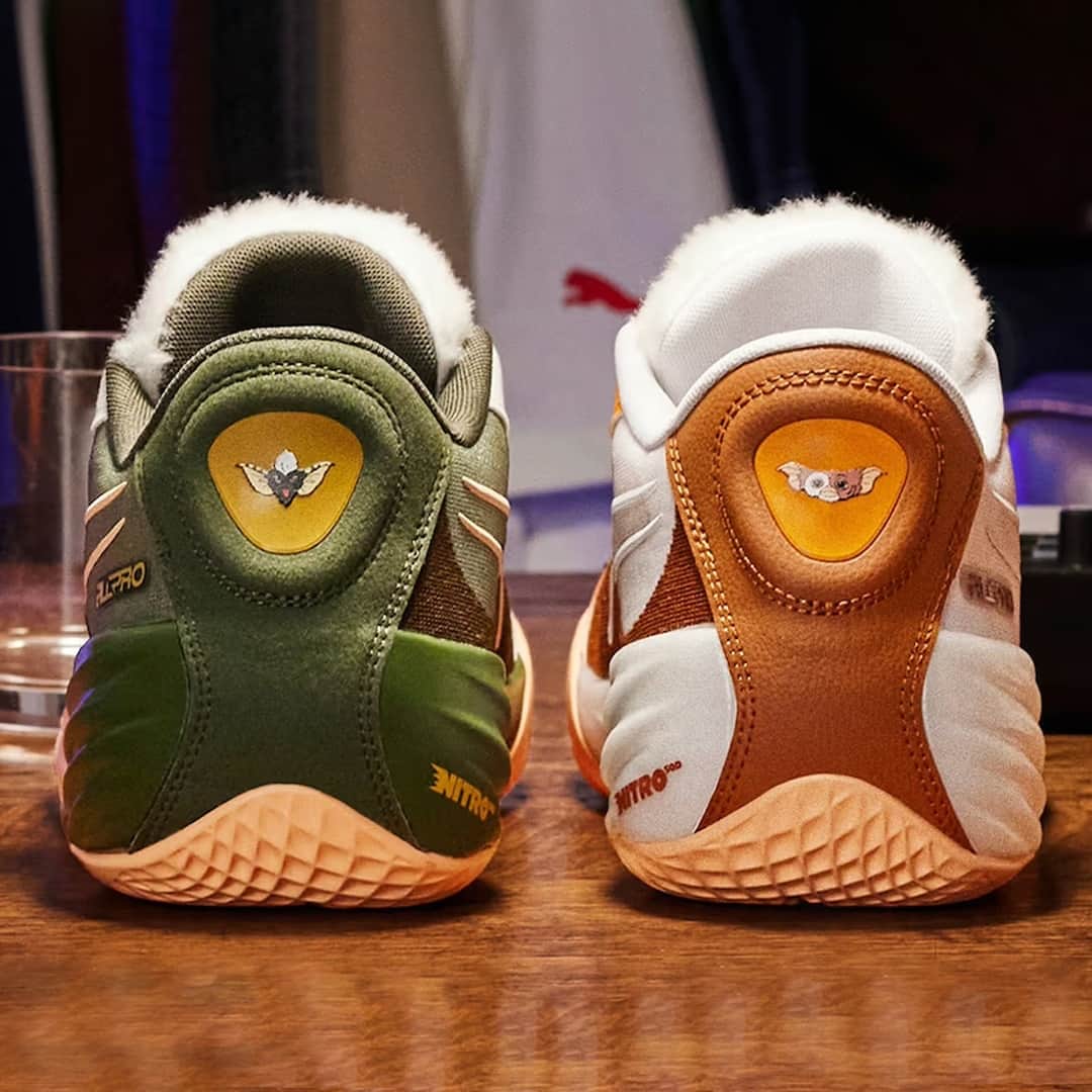 HYPEBEASTさんのインスタグラム写真 - (HYPEBEASTInstagram)「@pumahoops’ ‘Gremlins’ Collection is luckily less high maintenance than a real Gremlin, which comes with a handful of rules and regulations – no water, no light and no food after midnight. Led by a mismatched pair of ‘Gremlins’ x PUMA All-Pro NITROs, PUMA has looked to the classic Warner Bros. film to bring its beloved character Gizmo and Stripe to life in the lively PUMA x ‘Gremlins’ Collection.⁠ ⁠ The sneakers see Gizmo posted up on one shoe and Gremlin on the other, an aesthetic homage to the duality between good and evil. Crafted from PUMA’s NITROFOAM™, the joints also boast a furry tongue – a nod to Mogwai.⁠ ⁠ The ‘Gremlins’ x PUMA All-Pro NITROs run for $140 USD. Expect the full PUMA x ‘Gremlins’ Collection to land on December 8.⁠ Photo: PUMA」11月15日 6時50分 - hypebeast