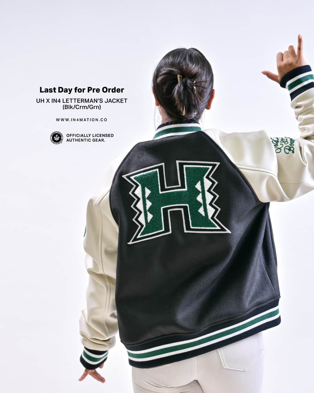 インフォメーションさんのインスタグラム写真 - (インフォメーションInstagram)「LAST DAY!!! *PRE ORDER* UH LETTERMAN JACKET ⁣⁣⁣  *PRE ORDER* ENDS TODAY  NOVEMBER 14TH   * Pre Order Items Are Made To Order With An Estimated Ship Date Of Early February 2024 Or Sooner. Pre Orders For This Limited Item Will Close On November 14th.  www.in4mation.co」11月15日 8時01分 - in4mation_