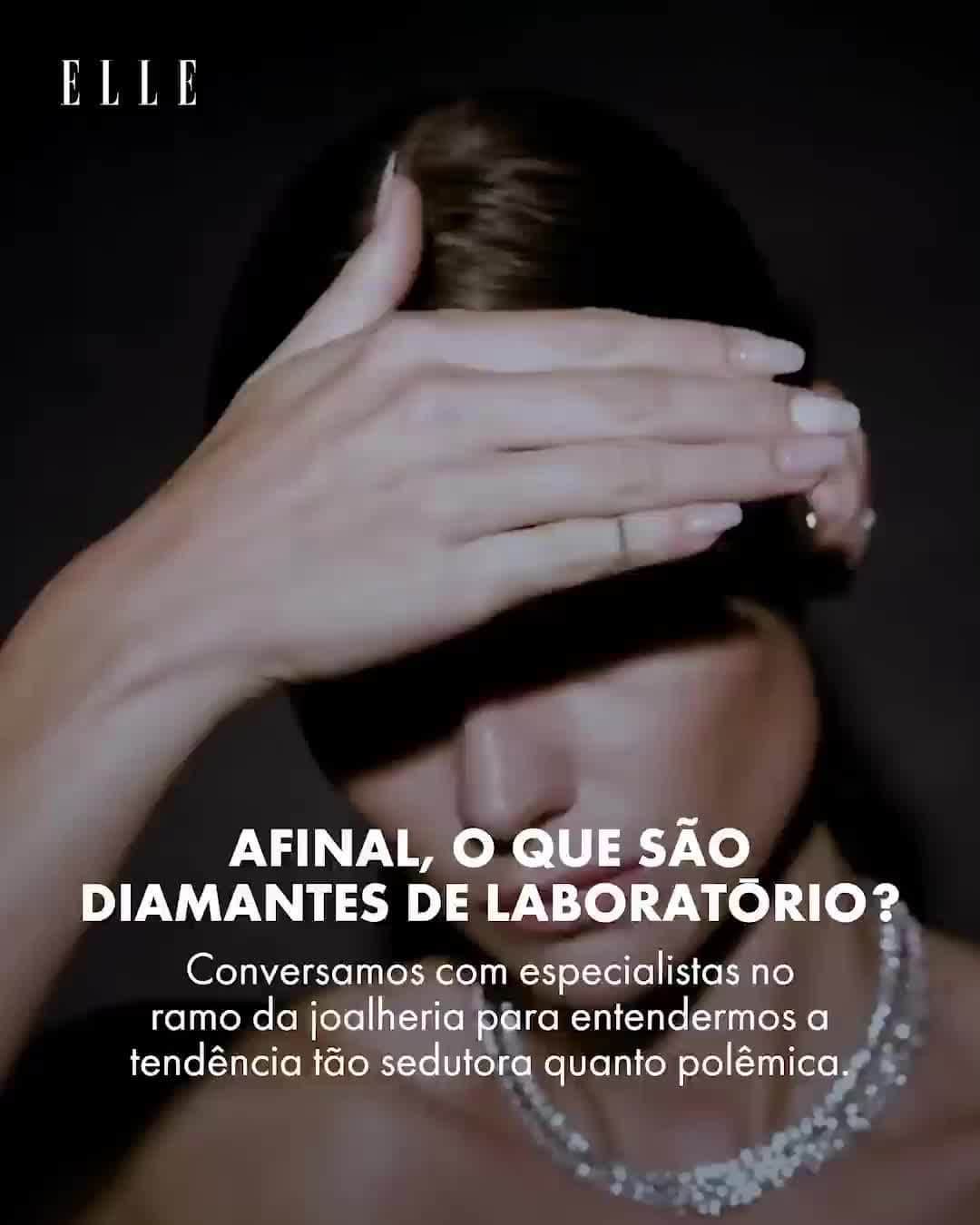 ELLE Brasilのインスタグラム：「“Diamonds are forever”, já cantava Shirley Bassey, em 1971, no filme 007, Os Diamantes são Eternos, um dos mais icônicos de James Bond. Se isso vale para as pedras preciosas criadas pela natureza, o mesmo se pode dizer dos diamantes de laboratório que, nos últimos anos, invadiram o mundo da joalheria. 💎   Na galeria, adiantamos os principais tópicos da reportagem completa de @carolinavasone que você encontra em elle.com.br. Você compraria um diamante de laboratório?」