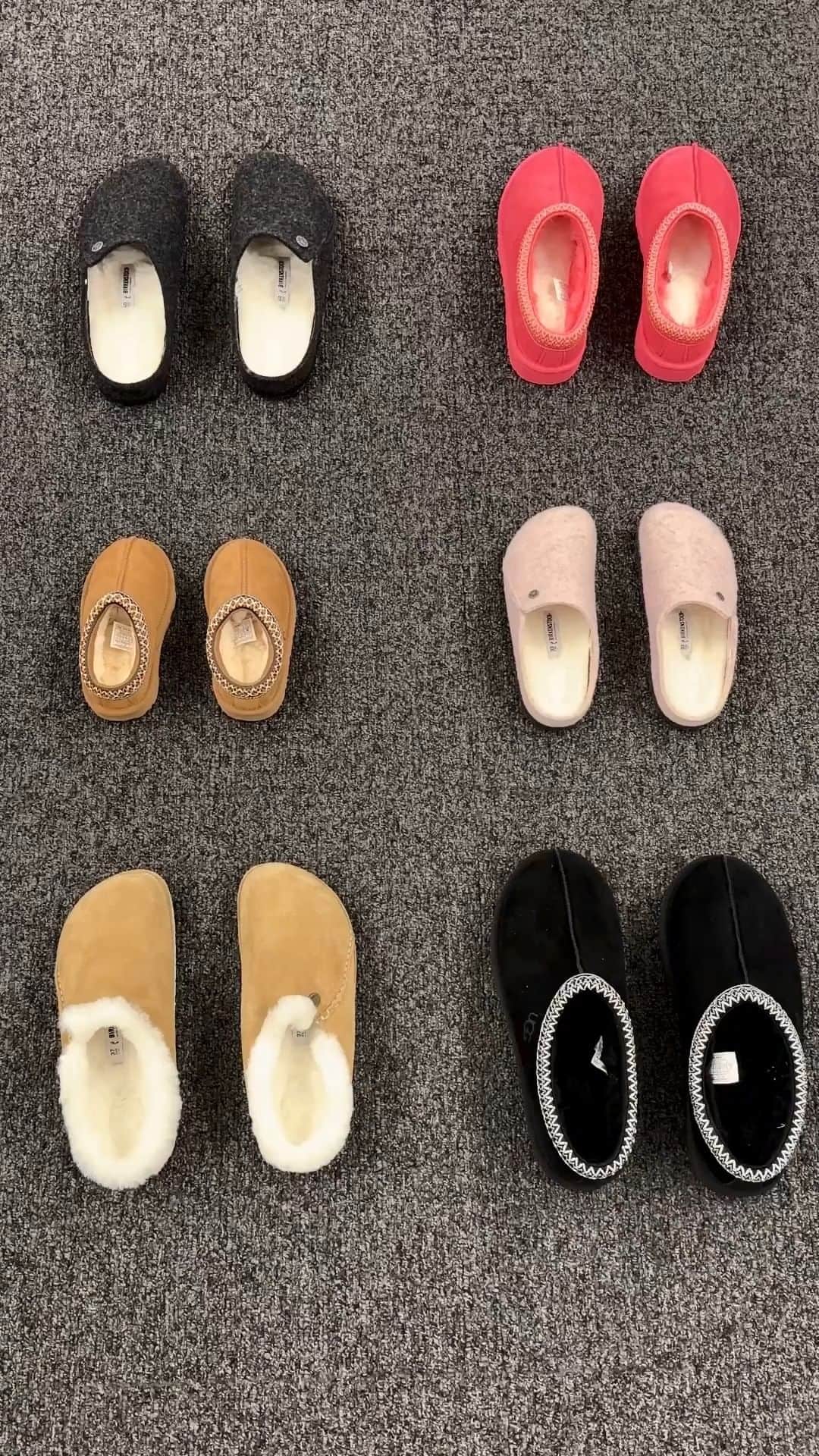 Nordstromのインスタグラム：「When the cozy season hits, it's time to slip into these full family slippers! Which pair is your favorite?」